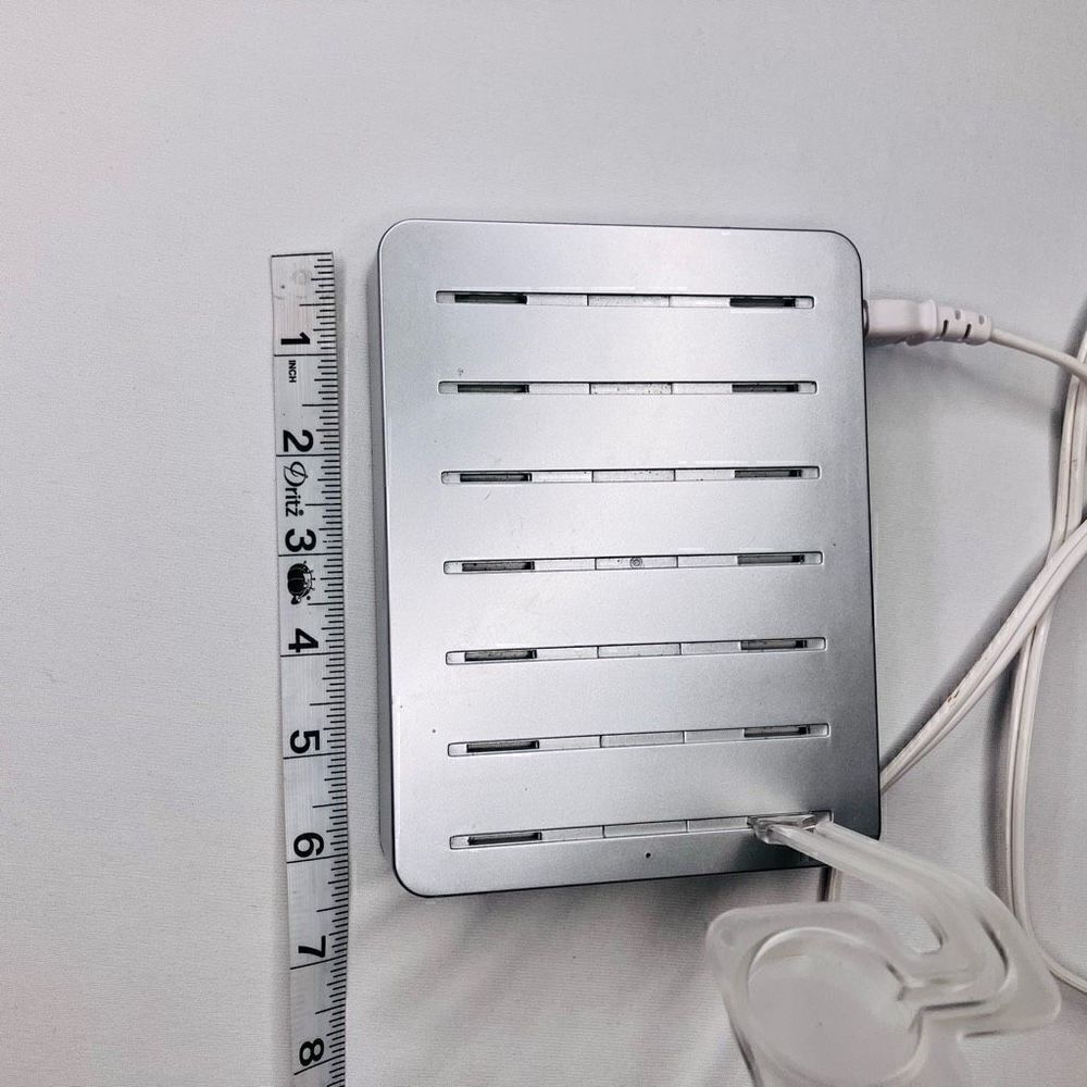 Metal Usb Charging Station Fast Multi-Usb Multi-function Silver, Cosoos - Picture 8 of 9